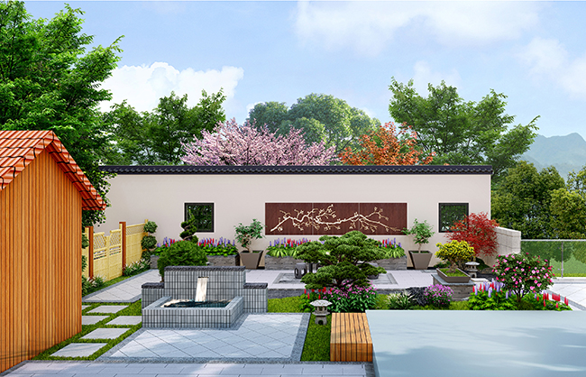如何設計一個小型私家花園？小花園設計技巧。
